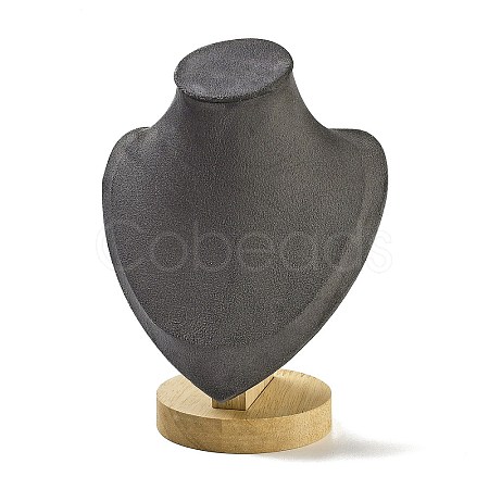 Microfiber Necklace Display Stands NDIS-P004-01A-01-1