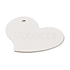 100Pcs Heart Shaped Paper Blank Price Tags CDIS-P008-01B-3
