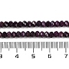 Natural Ruby Beads Strands G-P553-F01-03-6