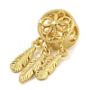 Rack Plating Brass Dangle Charms KK-I718-30G-2