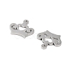 Non-Tarnish 316 Surgical Stainless Steel Charms STAS-C096-06P-2