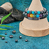 Craftdady 135Pcs 9 Styles Non-magnetic Synthetic Hematite Beads G-CD0001-12-9