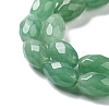 Natural Green Aventurine Beads Strands G-P520-C12-01-4