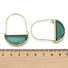 Glass with Brass Pendants GLAA-G111-01G-02-3