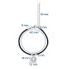 Unisex Charm Bracelets BJEW-JB04710-4