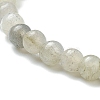 Natural Labradorite Beaded Stretch Bracelets BJEW-D446-A-42-3
