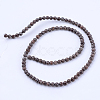 Natural Snowflake Obsidian Beads Strands X-G-Q462-6mm-37-2