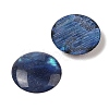 Natural Abalone Shell/Paua Shell Resin Cabochons SSHEL-K003-10MM-03-2