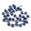 Natural Lapis Lazuli Beads Strands G-H297-B02-02-3