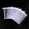 Rectangle Jewelry Packing Drawable Pouches OP-S004-17x23cm-1-2