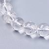 Natural Quartz Crystal Beads Strands G-R193-05-8mm-3