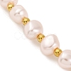 Alloy Imitation Pearl Bracelet for Women BJEW-M018-02A-2