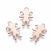 304 Stainless Steel Charms STAS-H436-56RG-1