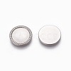 304 Stainless Steel Cabochon Settings STAS-P231-35P-2