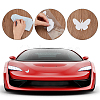 SUPERFINDINGS 3 Sets 3 Styles PET Cute Pet Waving Tail Wiper Stickers STIC-FH0001-08-5