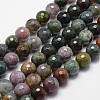 Natural Indian Agate Beads Strands X-G-D840-51-6mm-1