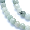 Natural Myanmar Jade/Burmese Jade Beads Strands G-I279-C02-4mm-3
