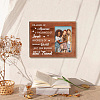 MDF Wood Photo Frames DIY-WH0231-061-7