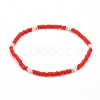 Glass Seed Beads Stretch Bracelets BJEW-JB06296-2