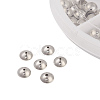 Non-Tarnish 304 Stainless Steel Bead Caps STAS-JP0004-11P-3