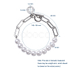 Pentacle Charm Bracelets BJEW-JB04947-01-2