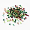 Baking Painted Crackle Glass Beads DGLA-X0006-4mm-10-2