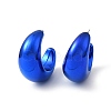 Arch Acrylic Stud Earrings EJEW-P251-17-2
