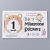 1~12 Months Number Themes Baby Milestone Stickers DIY-H127-B01-2