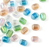 50Pcs 5 Colors Transparent Electroplate Glass Beads Strands EGLA-YW0001-36-5