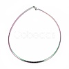 Ion Plating(IP) 304 Stainless Steel Chain Necklaces & Bracelets Sets SJEW-E334-01B-M-2