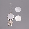 Alloy Pendant Decoration Cabochon Settings AJEW-WH0251-46-1