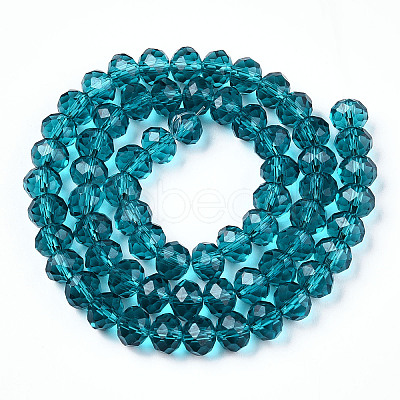 Glass Beads Strands X-EGLA-A034-T8mm-D27-A-1