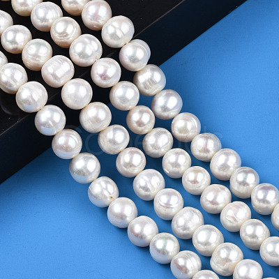 Natural Cultured Freshwater Pearl Beads Strands PEAR-N013-10A-1