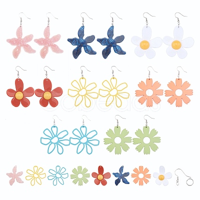 SUNNYCLUE DIY Dangle Earring Making DIY-SC0010-44P-1