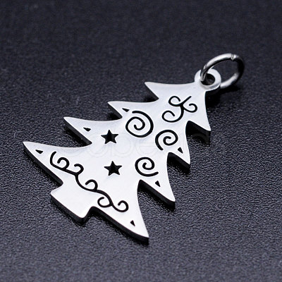 Non-Tarnish 201 Stainless Steel Pendants STAS-T046-JA338-1-1