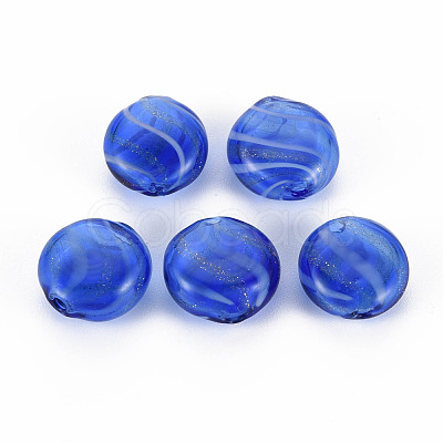 Transparent Handmade Blown Glass Globe Beads GLAA-T012-22-1