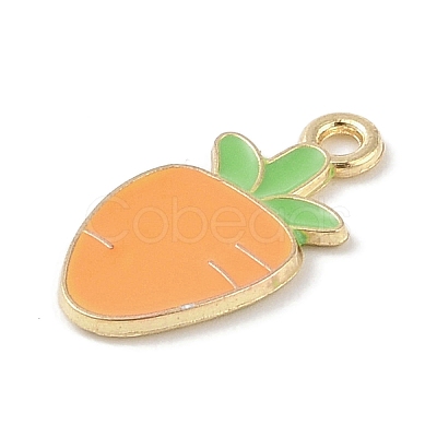 Food Series Alloy Enamel Pendants ENAM-Z010-04B-KCG-1