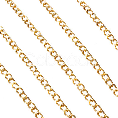 Aluminium Curb Chains X-CHA-T001-22G-1