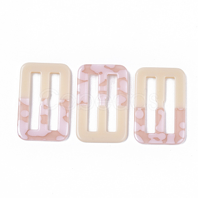 Acrylic Slide Buckles OACR-T020-031D-1