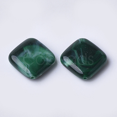 Acrylic Beads X-OACR-T007-10L-1