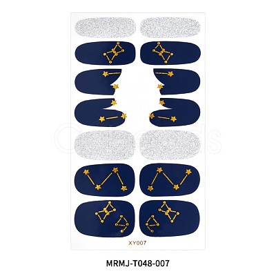 Full Wrap Gradient Nail Polish Stickers MRMJ-T048-007-1