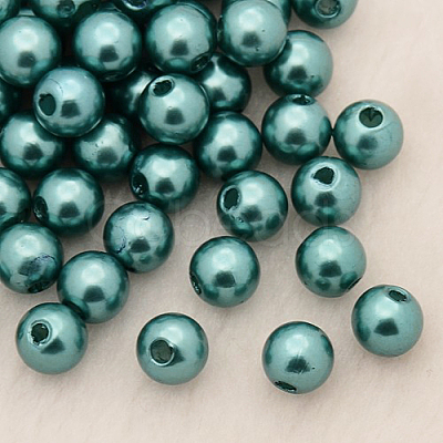 Imitation Pearl Acrylic Beads PL608-24-1