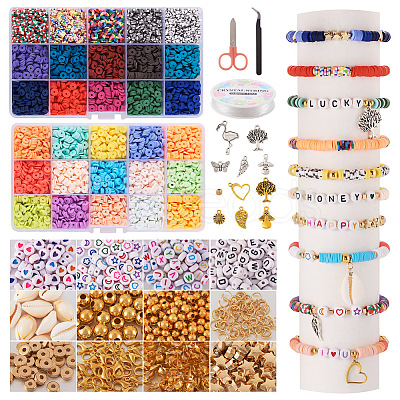 DIY Preppy Bracelet Making Kit DIY-TA0008-97-1