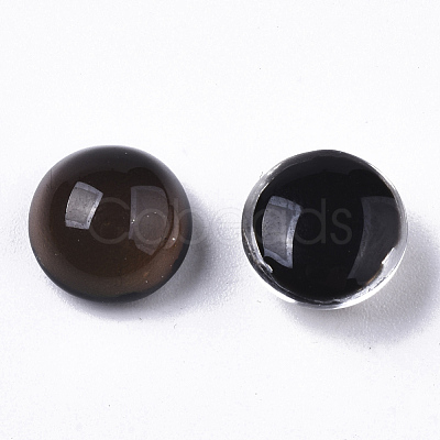 Translucent Glass Cabochons GLAA-T023-03B-1