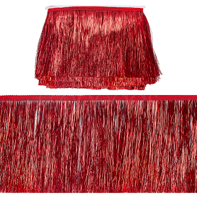 Polyester Fringe Trimmings OCOR-WH0086-09C-1