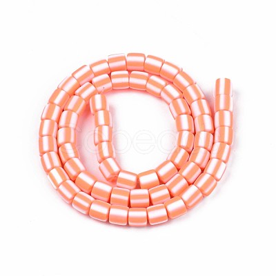 Handmade Polymer Clay Bead Strands CLAY-T020-12G-1