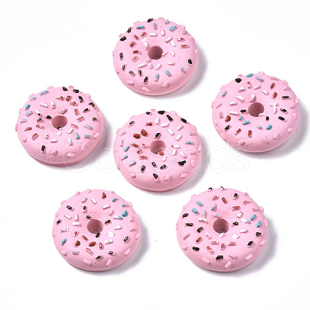 Spray Painted Resin Cabochons CRES-Q215-002C-1