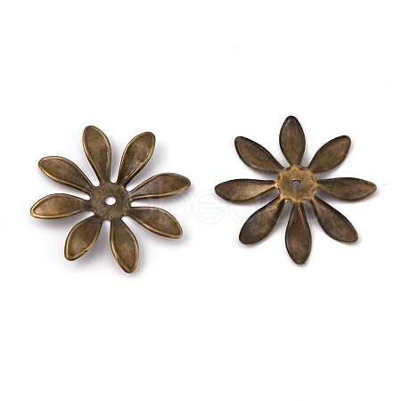 Multi-Petal Iron Bead Caps IFIN-WH0070-08AB-1