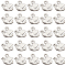 SUNNYCLUE 100Pcs Tibetan Style Alloy Pendants, Dove of Peace, Antique Silver, 16x13x1.5mm, Hole: 2mm