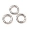 Non-Tarnish 304 Stainless Steel Linking Rings, Round Ring, 15.5x3mm, Inner Diameter: 10mm